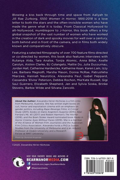 Produktbild: 1000 Women In Horror, 1895-2018 (hardback)
