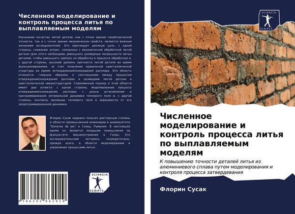 Produktbild: Chislennoe modelirowanie i kontrol' processa lit'q po wyplawlqemym modelqm
