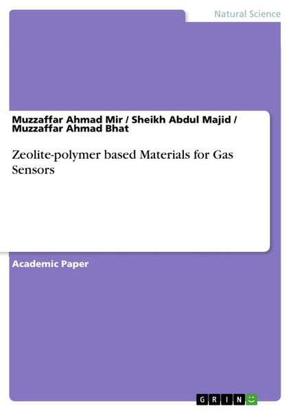 Produktbild: Zeolite-polymer based Materials for Gas Sensors