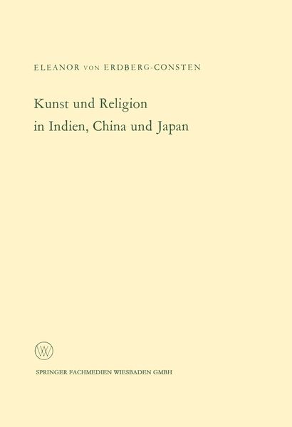 Produktbild: Kunst und Religion in Indien, China und Japan