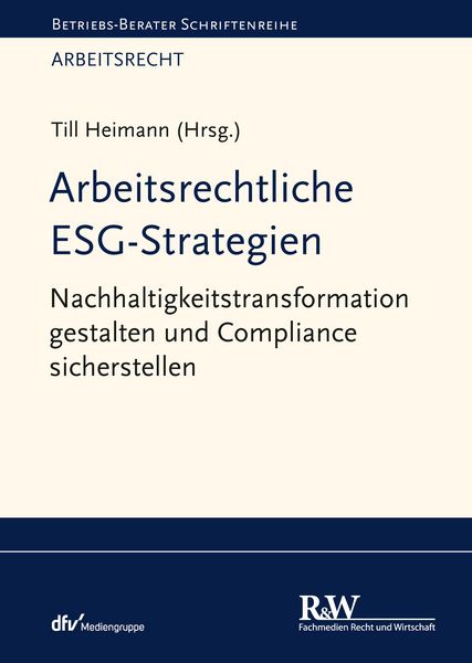 Produktbild: Arbeitsrechtliche ESG-Strategien