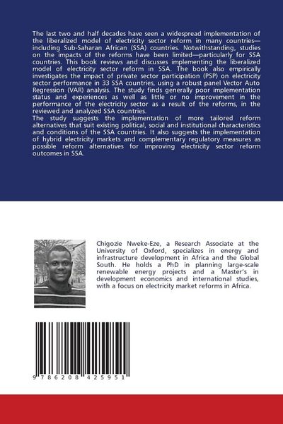 Produktbild: Electricity Market Reforms in Africa