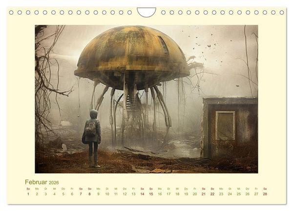 Produktbild: Surreale Alienwelt (Wandkalender 2026 DIN A4 quer), CALVENDO Monatskalender