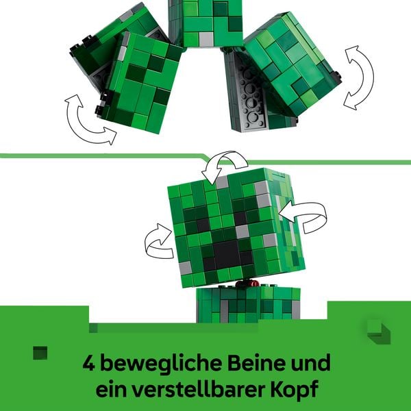 Produktbild: LEGO Minecraft 21276 Der Creeper, Gamer Spielzeug f&uuml;r Kinder ab 10