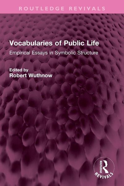 Produktbild: Vocabularies of Public Life