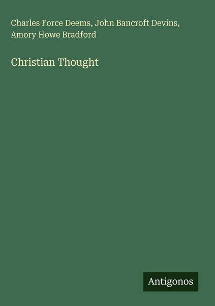 Produktbild: Christian Thought