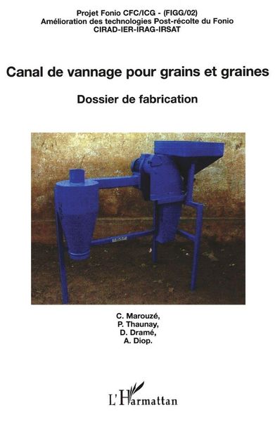 Produktbild: Canal de vannage pour grains et graines