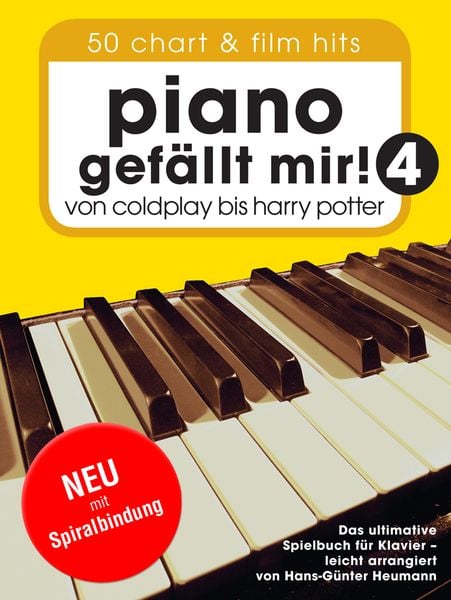 Piano gefällt mir! 50 Chart und Film Hits - Band 4 (Variante Spiralbindung)