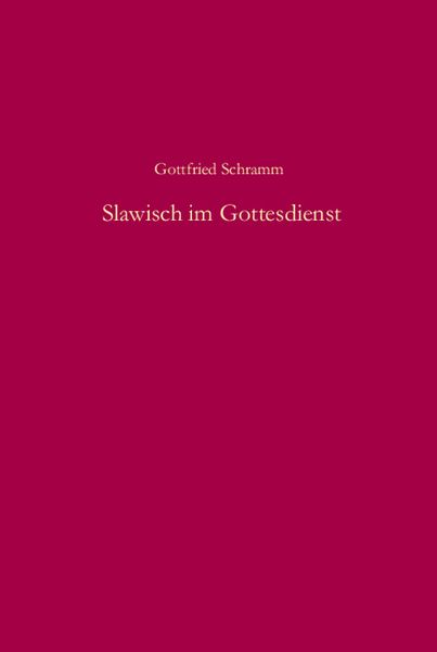Produktbild: Slawisch im Gottesdienst
