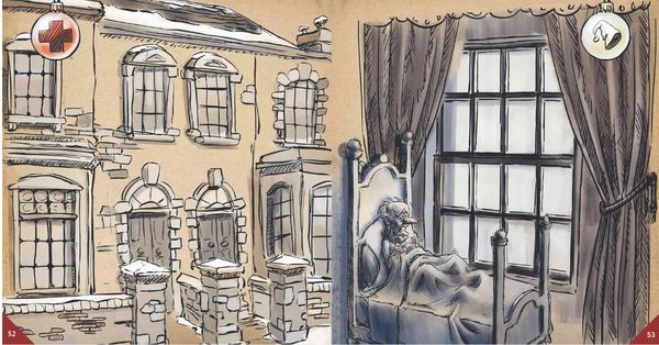 Produktbild: 24 DAYS ESCAPE &ndash; Der Escape Room Adventskalender: Scrooge und die verlorene Weihnachtsgeschichte.