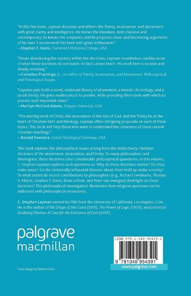 Produktbild: Philosophical Approaches to Atonement, Incarnation, and the Trinity