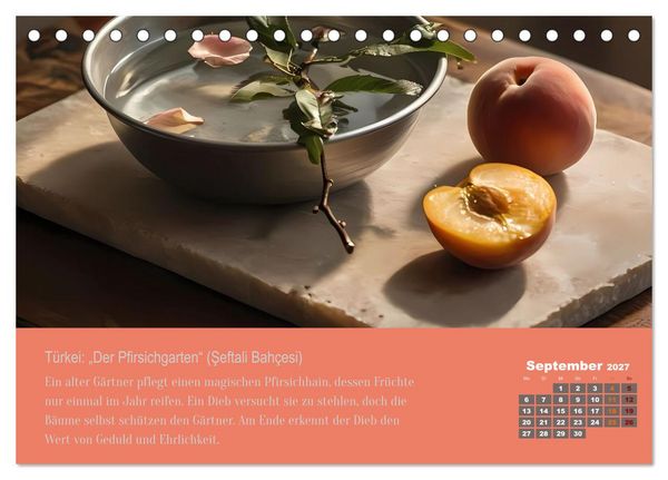 Produktbild: 12 M&auml;rchen unserer Welt (Tischkalender 2027 DIN A5 quer), CALVENDO Monatskalender