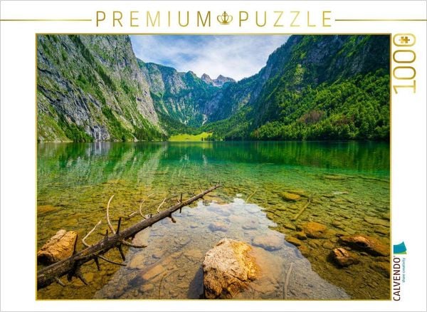 CALVENDO Puzzle Obersee im Sommer | 1000 Teile Lege-Größe 64x48cm Foto-Puzzle für glückliche Stunden