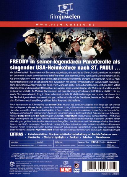 Produktbild: Heimweh nach St. Pauli (Filmjuwelen)