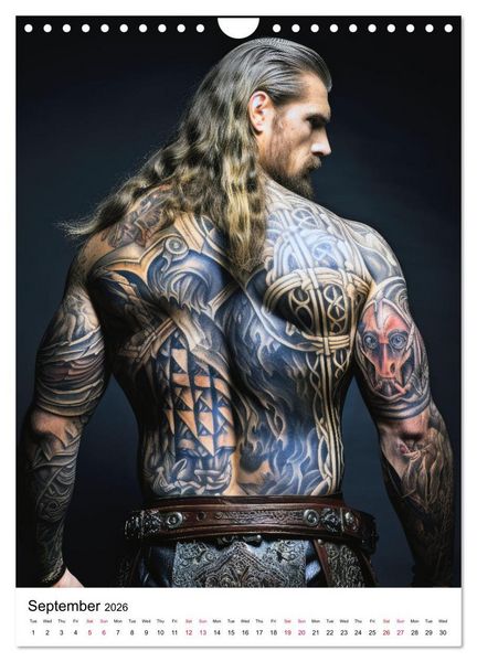 Produktbild: Tattoo Tales (Wall Calendar 2026 DIN A4 portrait), CALVENDO 12 Month Wall Calendar