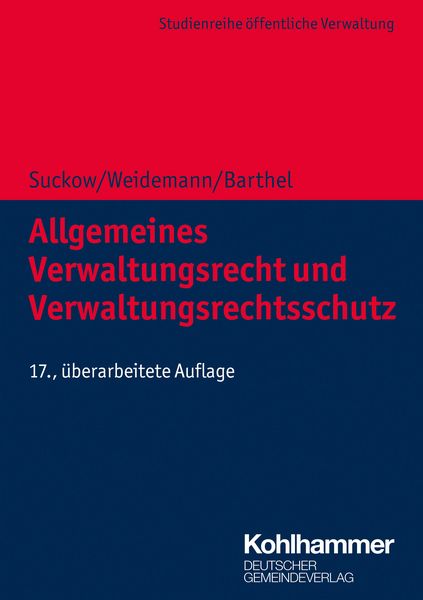 Produktbild: Allgemeines Verwaltungsrecht und Verwaltungsrechtsschutz