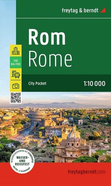 Produktbild: Rom, Stadtplan 1:10.000, freytag & berndt