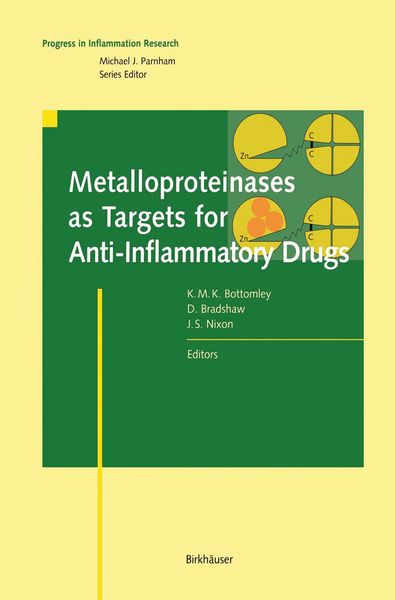 Produktbild: Metalloproteinases as Targets for Anti-Inflammatory Drugs