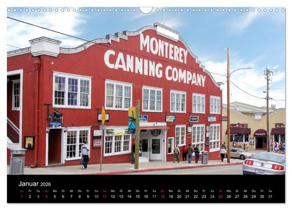 Produktbild: Monterey California (Wandkalender 2026 DIN A3 quer), CALVENDO Monatskalender