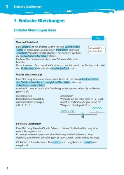 Produktbild: 10-Minuten-Training Mathematik Gleichungen l&ouml;sen 7. - 10. Klasse