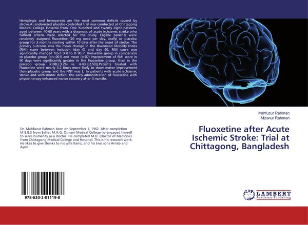 Produktbild: Fluoxetine after Acute Ischemic Stroke: Trial at Chittagong, Bangladesh
