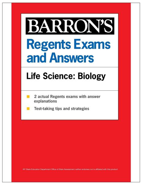 Produktbild: Regents Exams and Answers: Life Science: Biology, 1st Edition