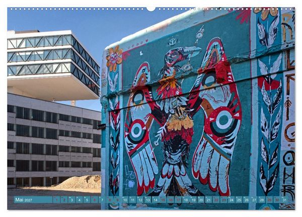 Produktbild: Streetart in M&uuml;nchen (hochwertiger Premium Wandkalender 2027 DIN A2 quer), Kunstdruck in Hochglanz