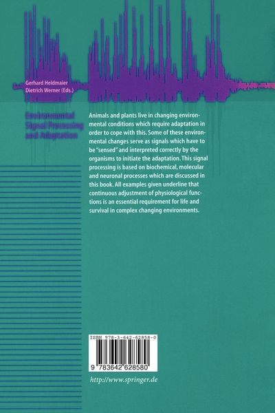 Produktbild: Environmental Signal Processing and Adaptation