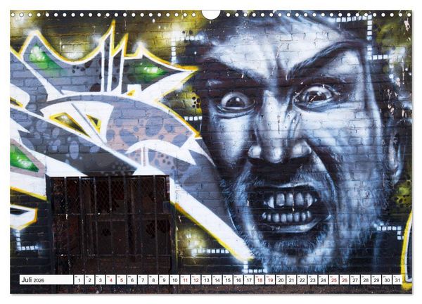 Produktbild: Kunst der Strasse (Wandkalender 2026 DIN A3 quer), CALVENDO Monatskalender