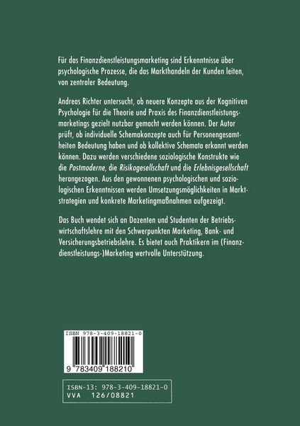 Produktbild: Neuausrichtung des Finanzdienstleistungsmarketings