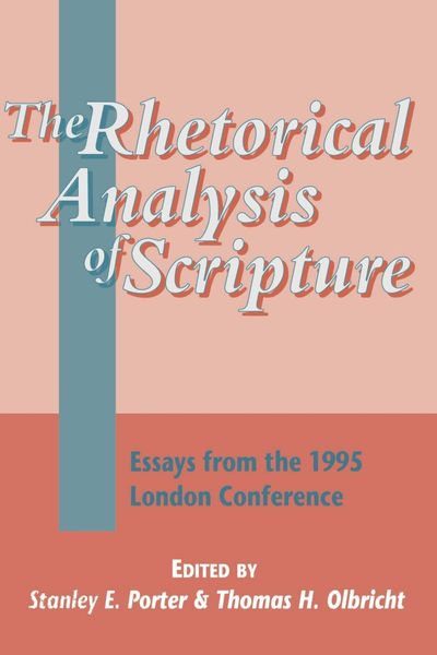 Produktbild: The Rhetorical Analysis of Scripture