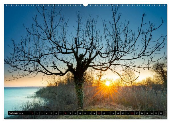 Produktbild: Sch&ouml;ne Seen in Bayern (hochwertiger Premium Wandkalender 2026 DIN A2 quer), Kunstdruck in Hochglanz