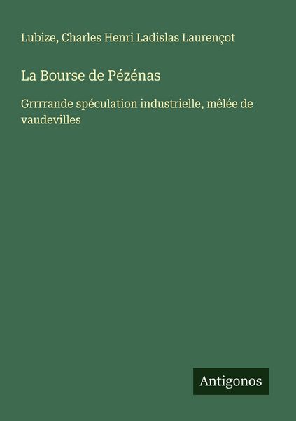 Produktbild: La Bourse de P&eacute;z&eacute;nas