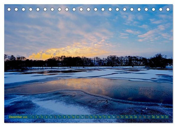 Produktbild: Bielefeld - Der Obersee - unendliche Motive... (Tischkalender 2026 DIN A5 quer), CALVENDO Monatskalender