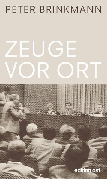 Produktbild: Brinkmann, P: Zeuge vor Ort