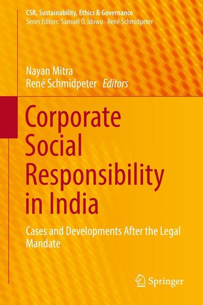 Produktbild: Corporate Social Responsibility in India