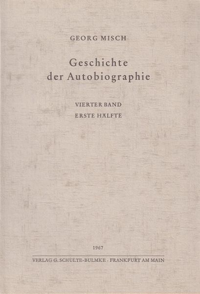 Produktbild: Geschichte der Autobiographie