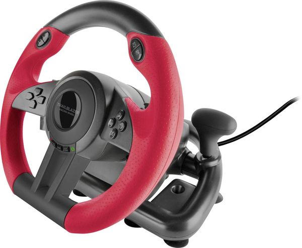 Produktbild: SPEEDLINK TRAILBLAZER Racing Wheel for PC/PS4/Xbox Series X/S/One/Switch 2/Switch/OLED, black