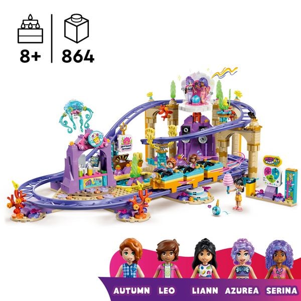 Produktbild: LEGO Friends 42703 Meerjungfrauen-Achterbahn, Bauset f&uuml;r M&auml;dchen und Jungen ab 8 Jahren
