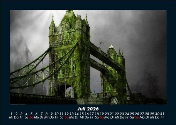 Produktbild: Mit Fantasy durch's Jahr 2026 Fotokalender DIN A5