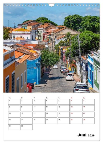Produktbild: Olinda - ein Traumreiseziel (Wandkalender 2026 DIN A3 hoch), CALVENDO Monatskalender