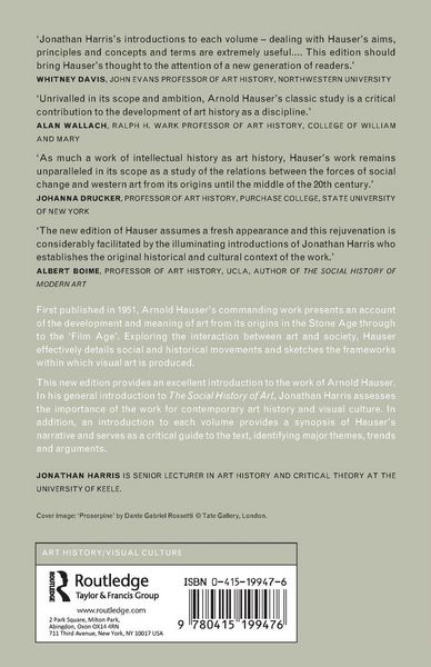 Produktbild: Social History of Art, Volume 3