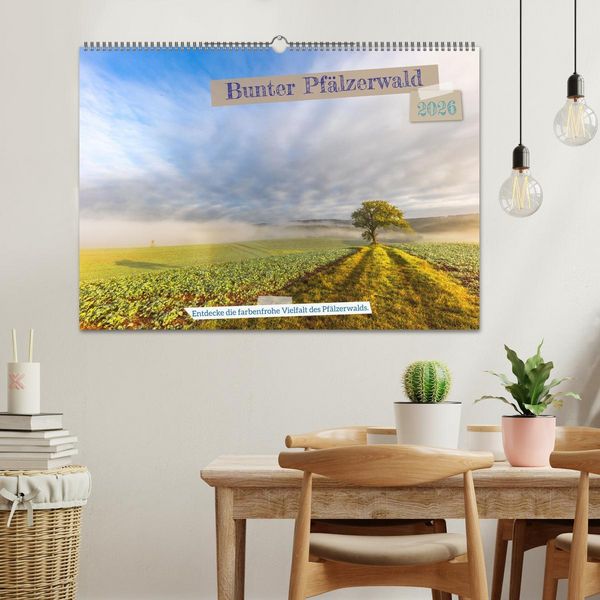 Produktbild: Bunter Pf&auml;lzerwald (Wandkalender 2026 DIN A2 quer), CALVENDO Monatskalender