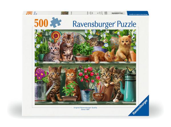 Ravensburger 12000205 - Katzen im Regal