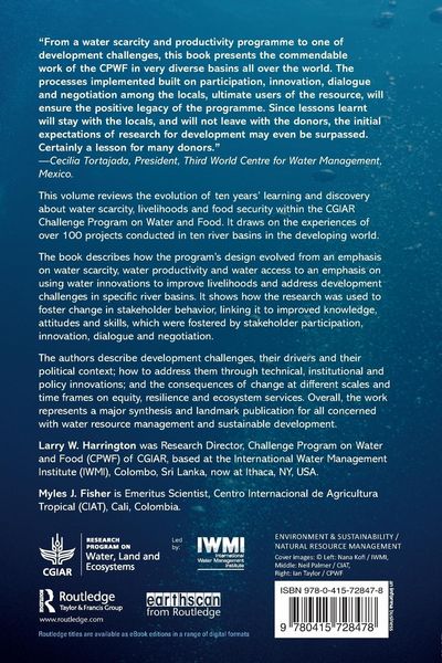 Produktbild: Water Scarcity, Livelihoods and Food Security