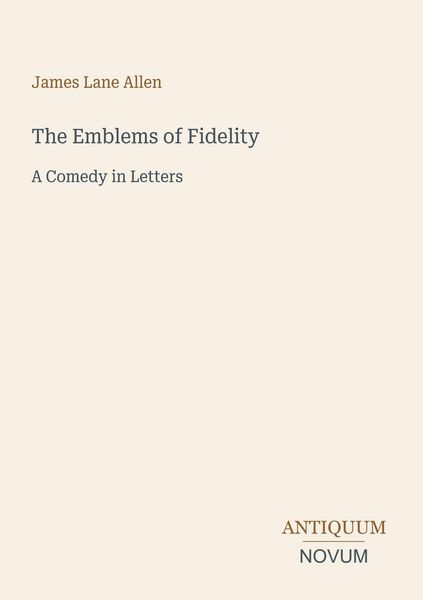 Produktbild: The Emblems of Fidelity