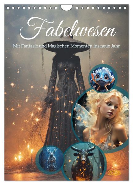 Produktbild: Fabelwesen (Wandkalender 2026 DIN A4 hoch), CALVENDO Monatskalender