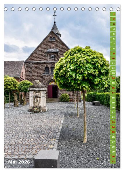 Produktbild: Meerbusch am Rhein (Tischkalender 2026 DIN A5 hoch), CALVENDO Monatskalender