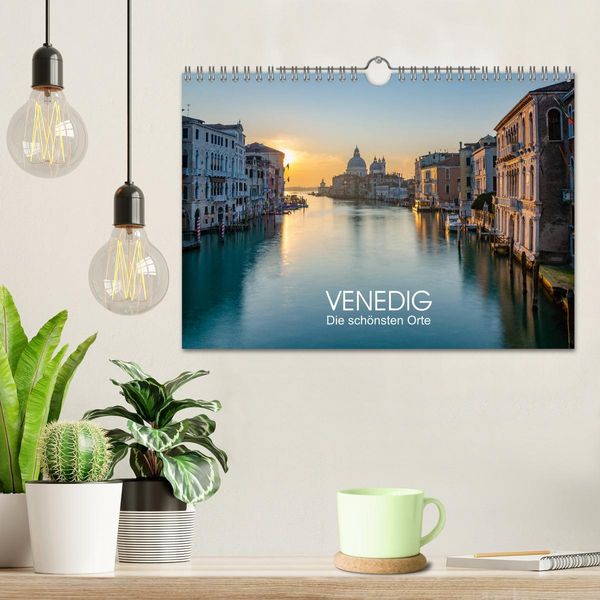 Produktbild: Venedig - Die sch&ouml;nsten Orte (Wandkalender 2026 DIN A4 quer), CALVENDO Monatskalender