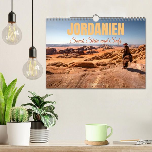 Produktbild: Jordanien Sand, Stein und Salz (Wandkalender 2027 DIN A4 quer), CALVENDO Monatskalender